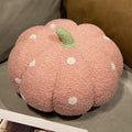 Halloween 20cm 28cm 35 cm Polka Dot Pumpkin Shaped Home Decor Pillows Soft Comfy Teddy Velvet Cushion
Pillow