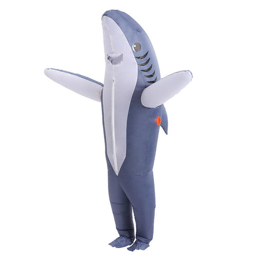 Inflatable Shark Costume for Adult Funny Fantasy  Halloween