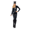 Women's Fullbody Black Catsuit Halloween Costume