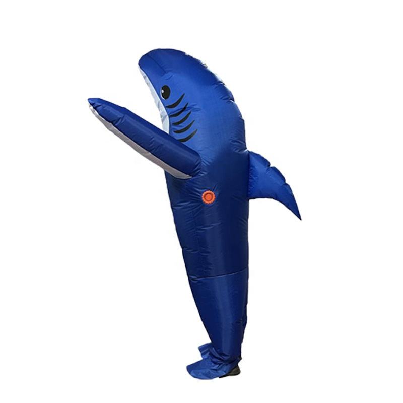 Inflatable Shark Costume for Adult Funny Fantasy  Halloween