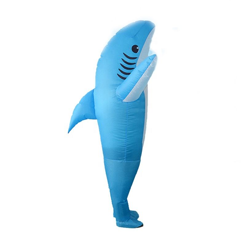 Inflatable Shark Costume for Adult Funny Fantasy  Halloween