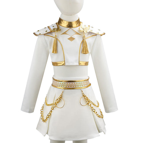 Kids Kpop Dance Costume Girls Uniform