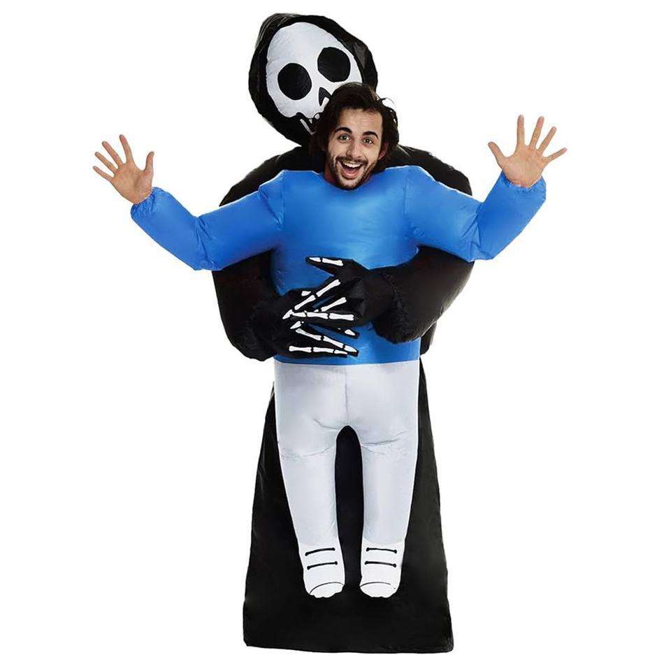 Alien Inflatable Costume, Waterproof Adult Halloween Costume, Funny Alien Party Outfit for Kids & Adults