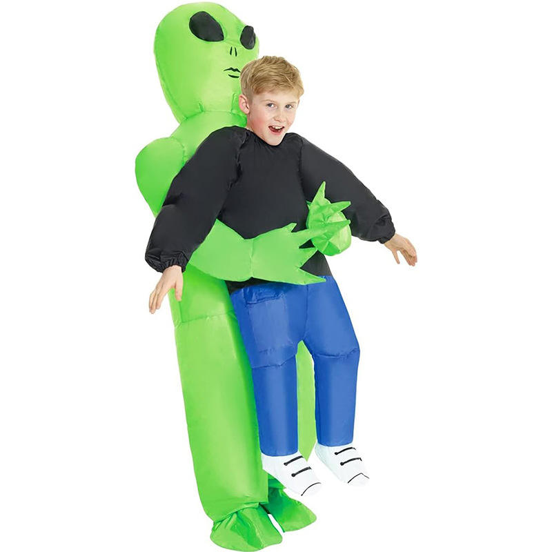 Alien Inflatable Costume, Waterproof Adult Halloween Costume, Funny Alien Party Outfit for Kids & Adults