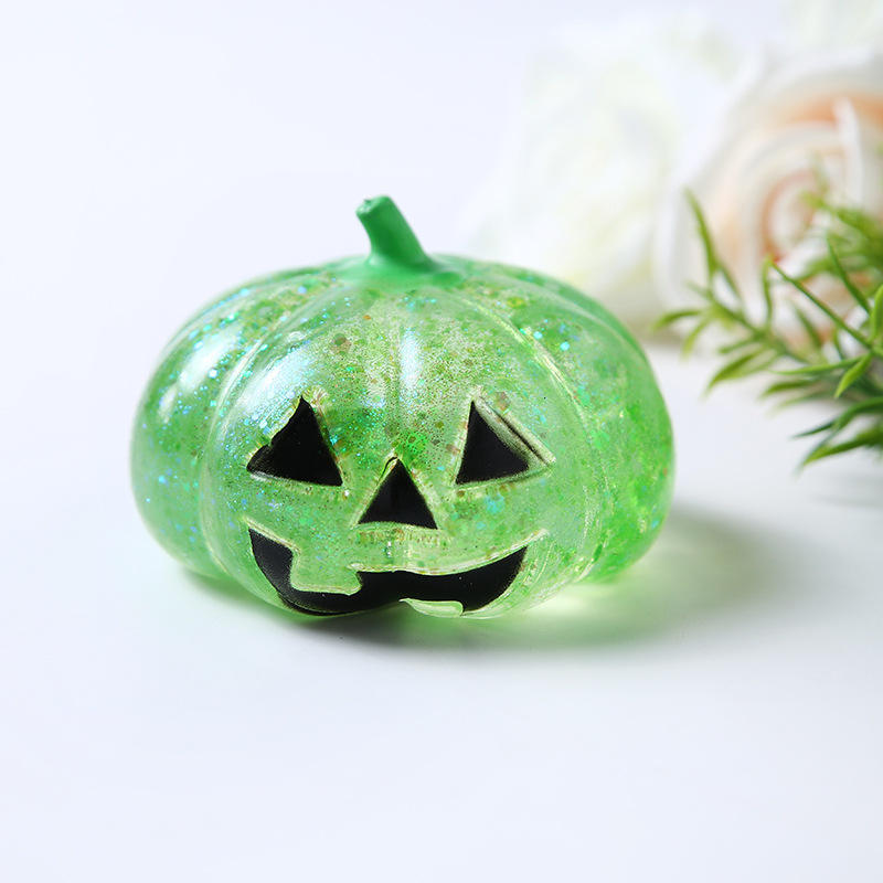 Halloween Pumpkin Squeeze Ball Stress Relief Pressure Squishy Squeeze Toys