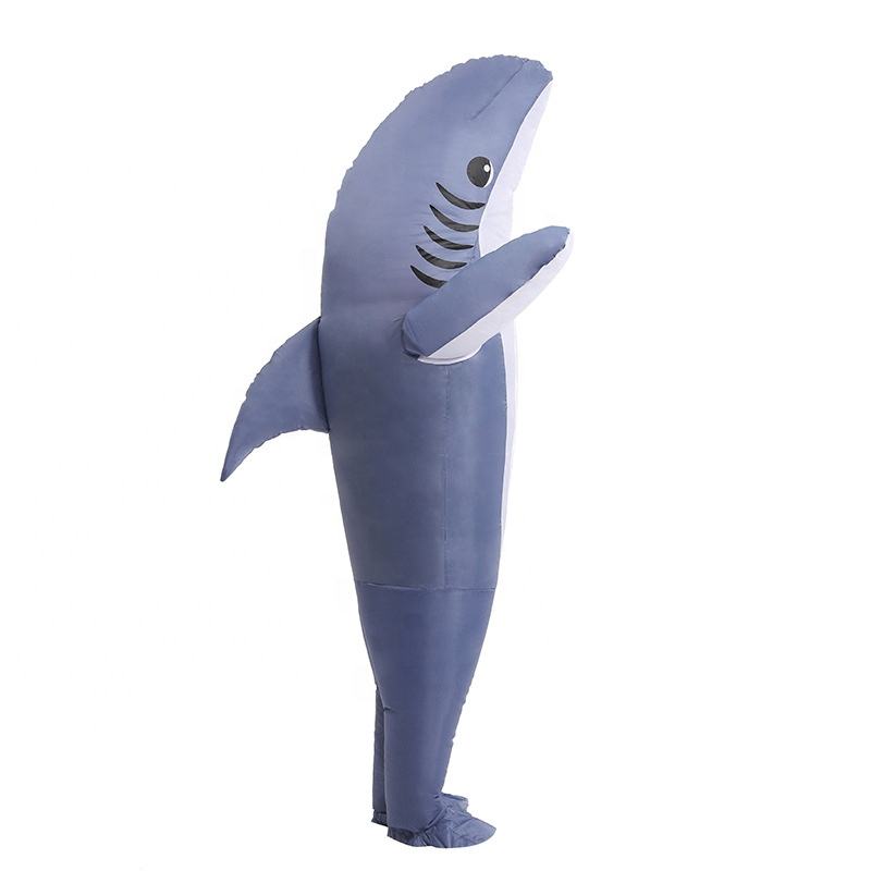 Inflatable Shark Costume for Adult Funny Fantasy  Halloween
