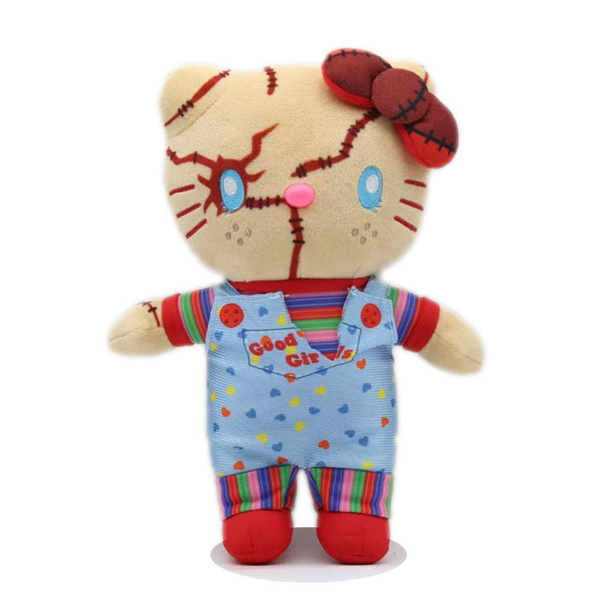 8" Halloween hello kitty Chucky Plush Dolls for Halloween