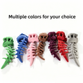 Wholesale Dinosaur Skeleton Plush Toy Costume Cozy 3D Spinosaurus Outfit Wearable Cuddly Toy for Dress up Play Halloween Costume