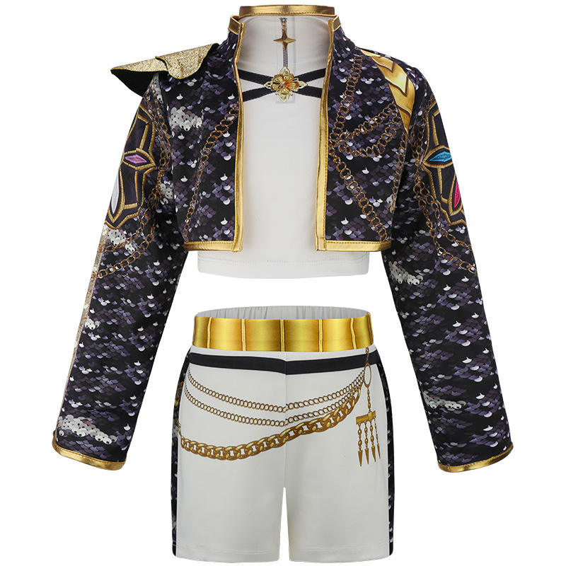 Kids Kpop Dance Costume Girls Uniform