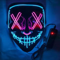 Halloween Mask LED Light up Mask and Gloves