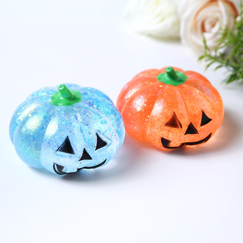 Halloween Pumpkin Squeeze Ball Stress Relief Pressure Squishy Squeeze Toys