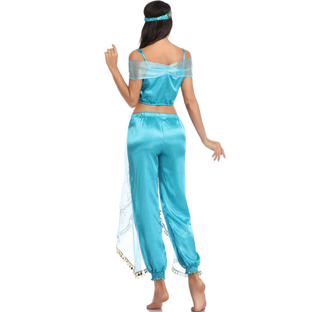 Princess Jasmine Costume Arabian Cosplay